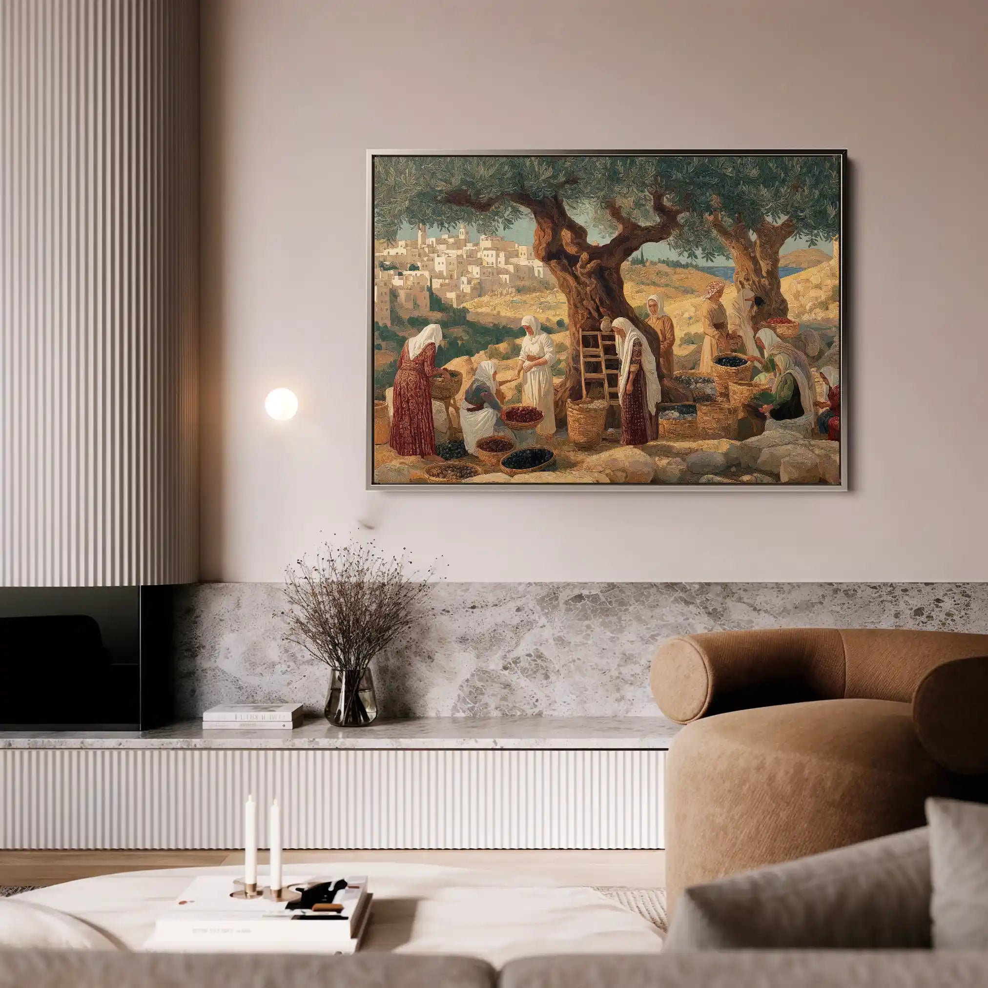 Palestine 093 Canvas Art 60 x 40 cm / Stretched on hidden frame
