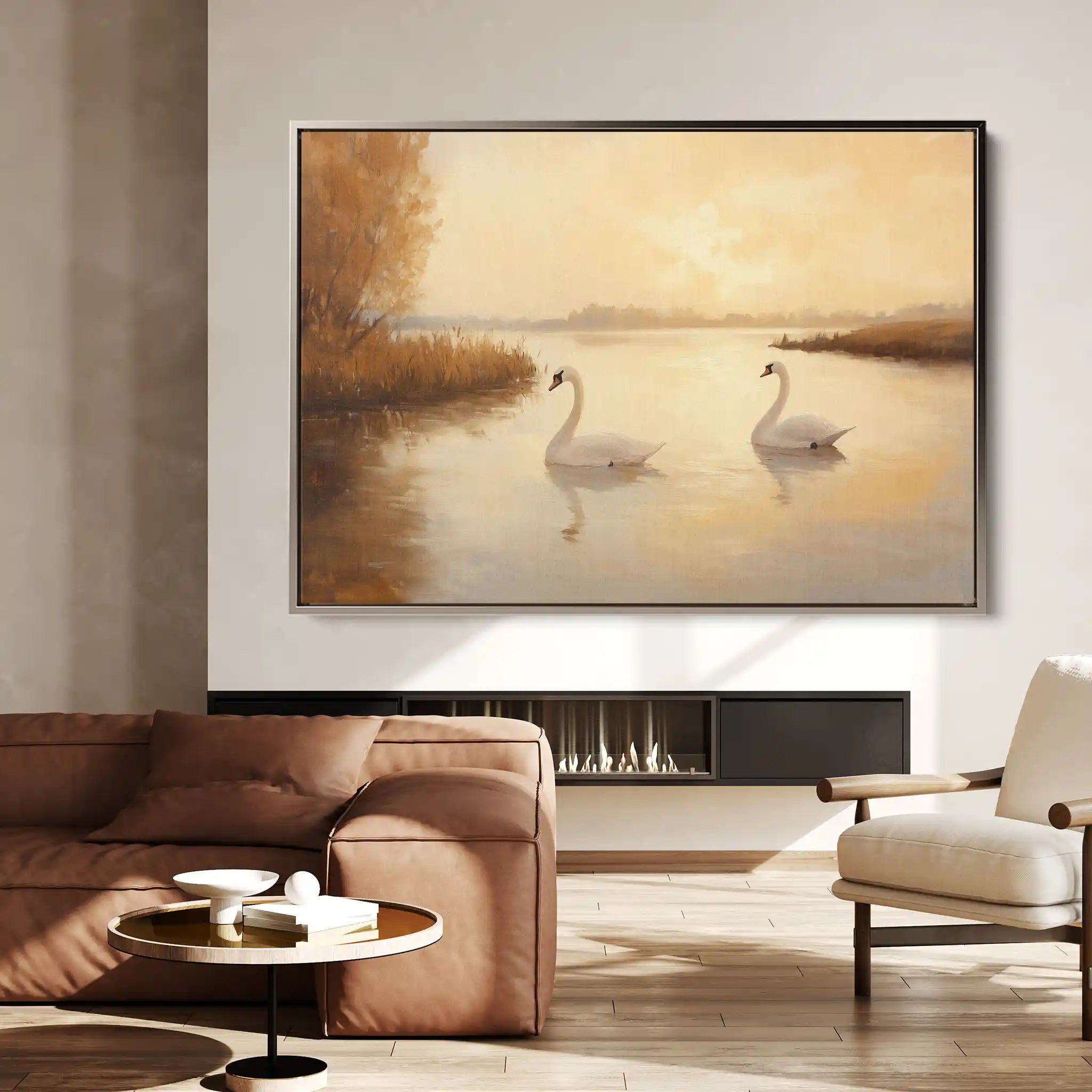 Animals 094 Canvas Art 90 x 60 cm / Stretched on hidden frame