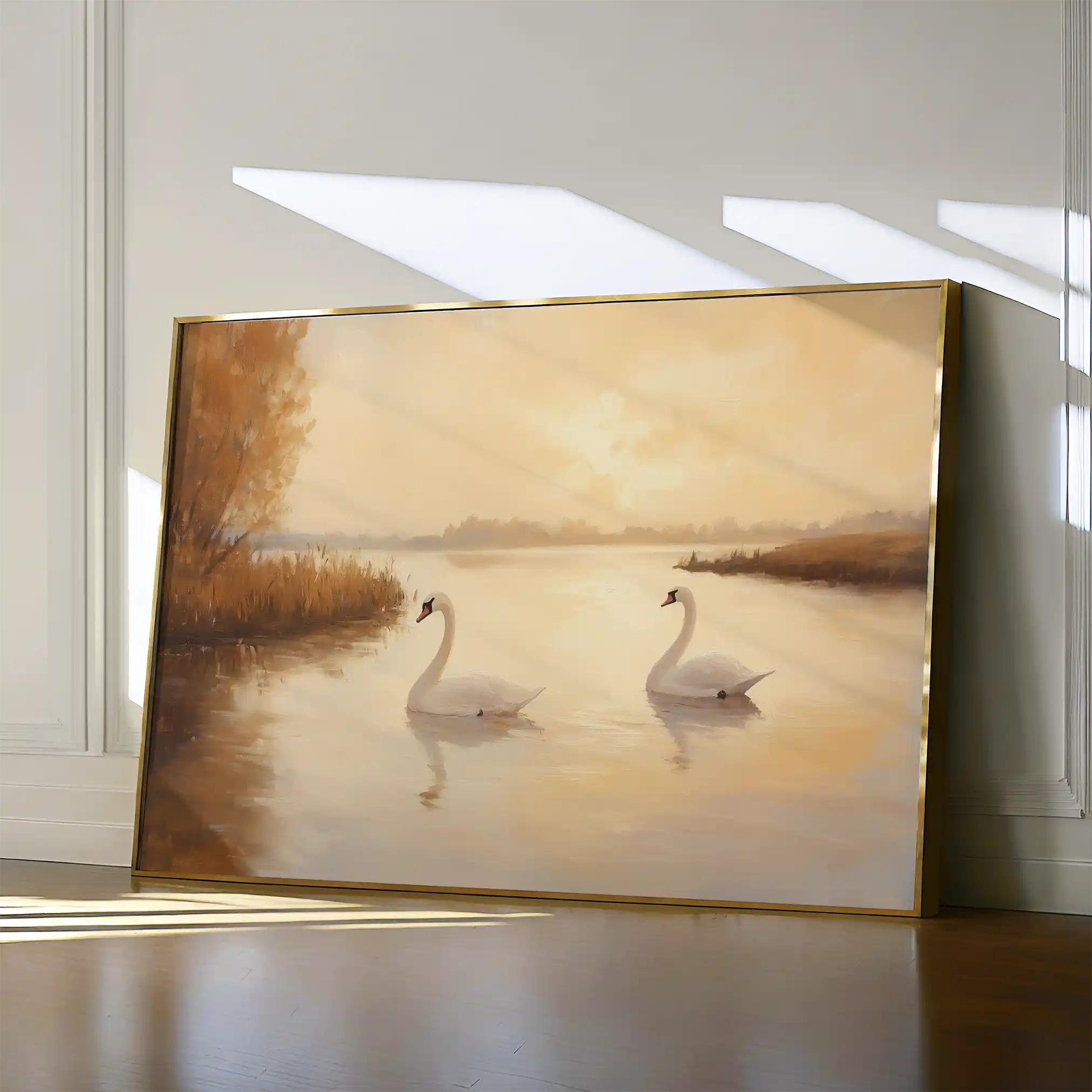 Animals 094 Canvas Art 90 x 60 cm / Stretched on hidden frame