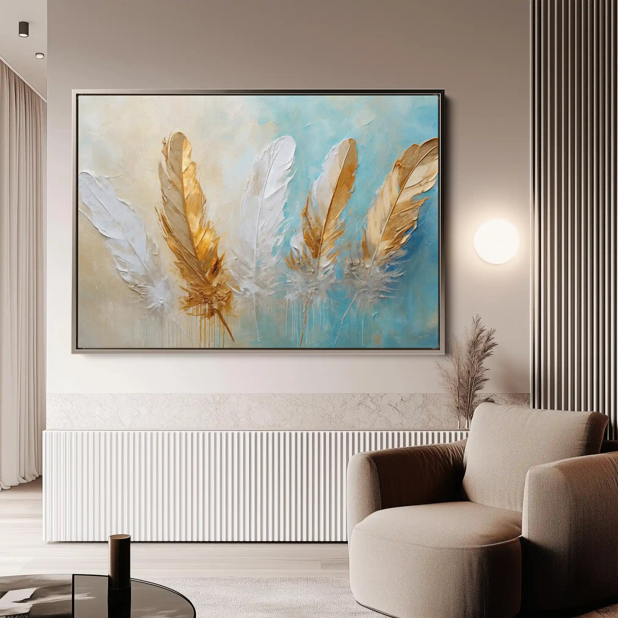 Abstract 094 Canvas Art 60 x 40 cm / Stretched on hidden frame