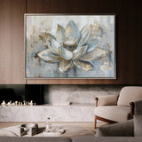 Floral Canvas Wall Art WAD094-F 90 x 60 cm / Stretched on hidden frame