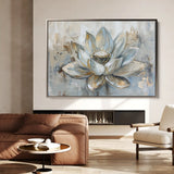 Floral Canvas Wall Art WAD094-F 90 x 60 cm / Stretched on hidden frame
