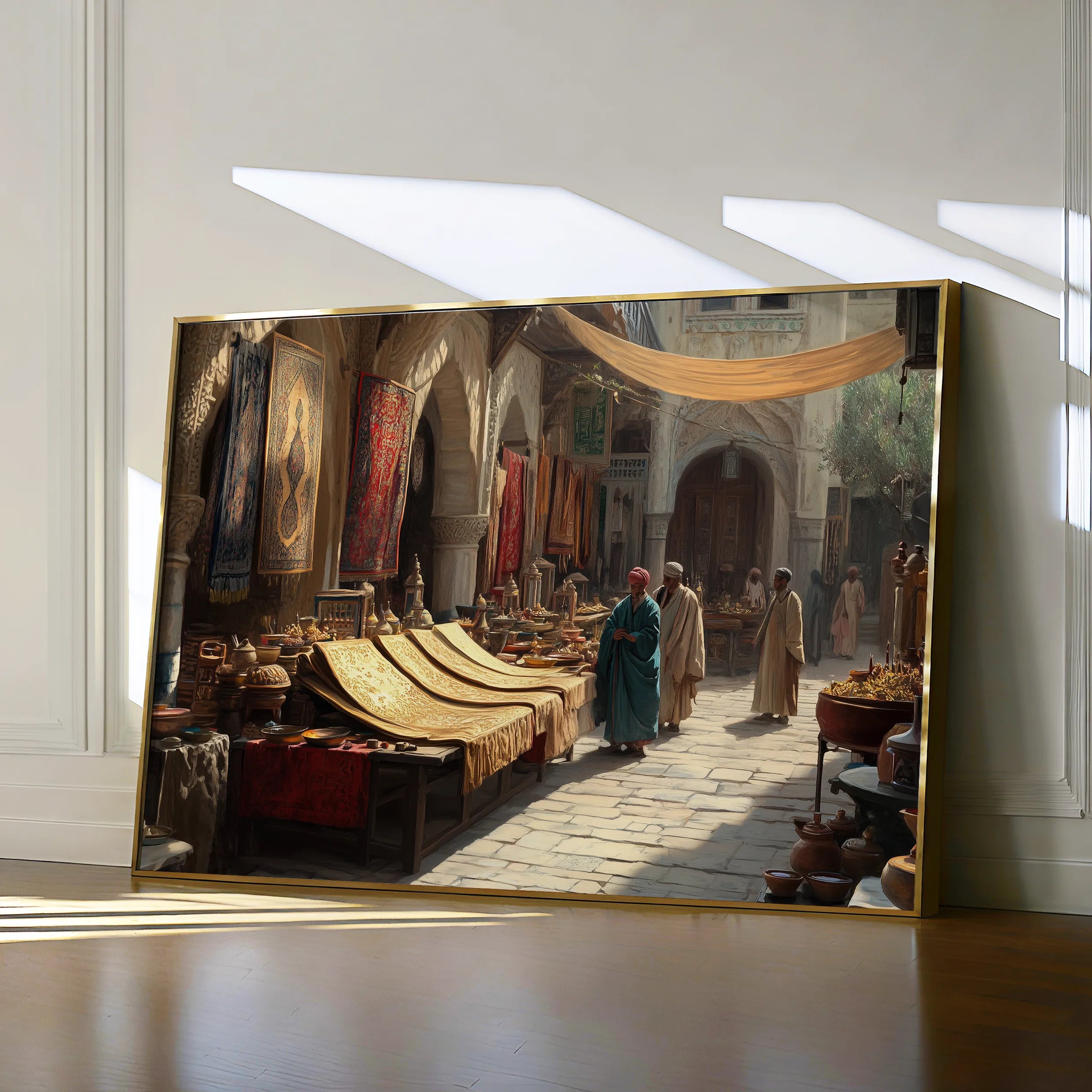 Orientalist Canvas Wall Art WAD094-OR 90 x 60 cm / Stretched on hidden frame