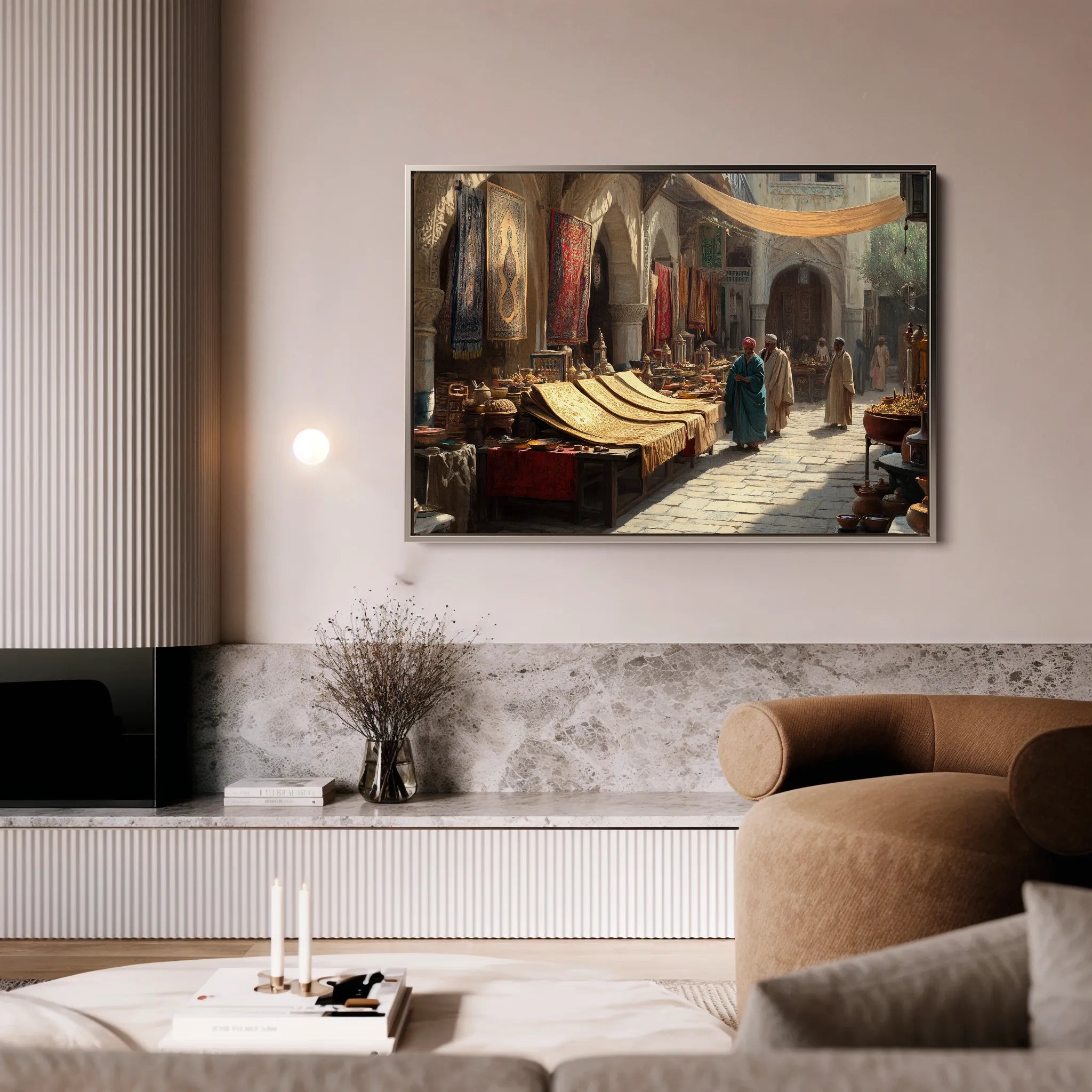 Orientalist Canvas Wall Art WAD094-OR 90 x 60 cm / Stretched on hidden frame