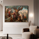 Palestine 094 Canvas Art 60 x 40 cm / Stretched on hidden frame