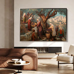 Palestine 094 Canvas Art 60 x 40 cm / Stretched on hidden frame