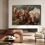Palestine 094 Canvas Art 60 x 40 cm / Stretched on hidden frame