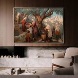 Palestine 094 Canvas Art 60 x 40 cm / Stretched on hidden frame