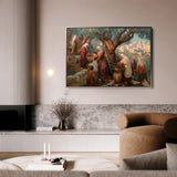 Palestine 094 Canvas Art 60 x 40 cm / Stretched on hidden frame