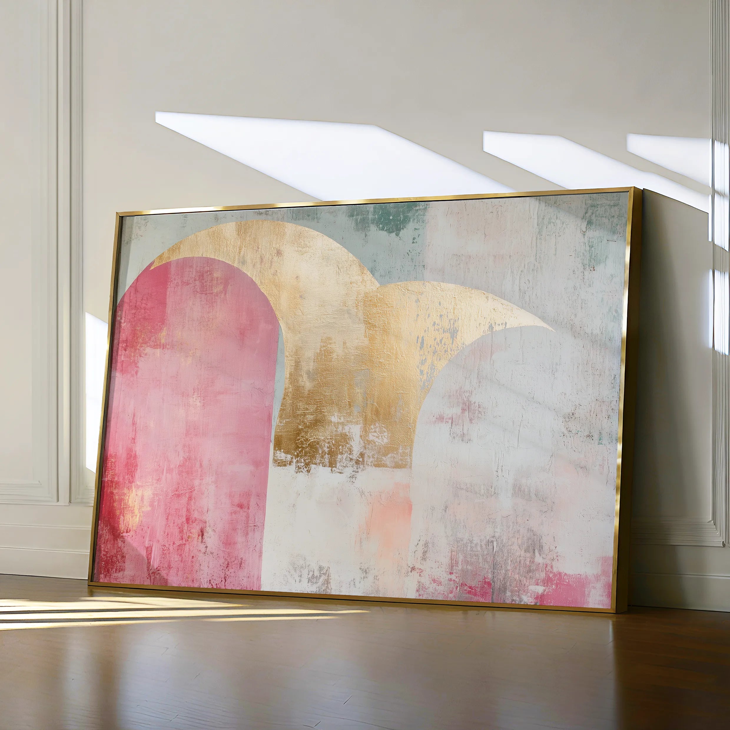 Boho Canvas Wall Art WAD095-BH 90 x 60 cm / Stretched on hidden frame