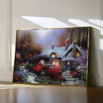 Landscape 095 Canvas Art 90 x 60 cm / Stretched on hidden frame