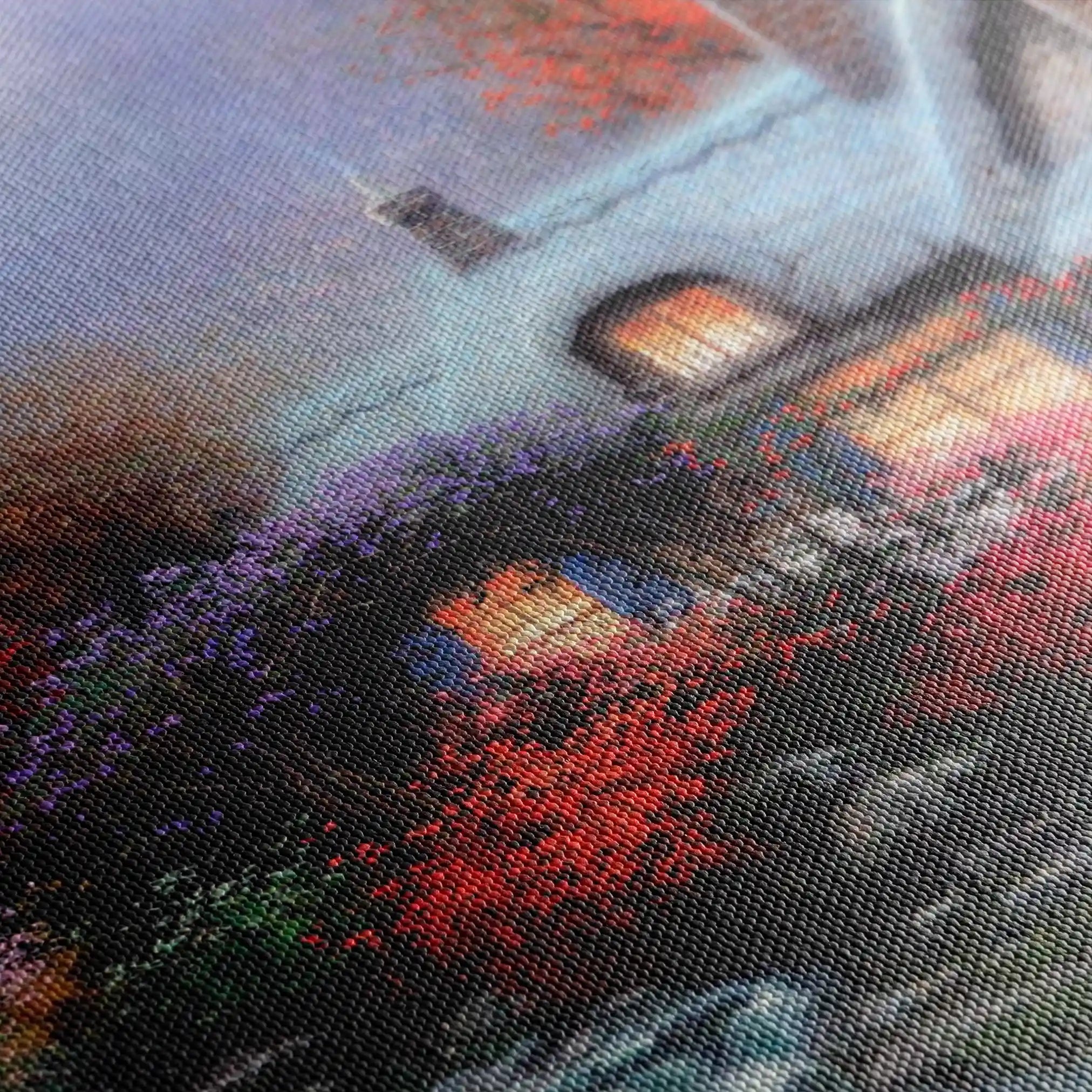Landscape 095 Canvas Art 90 x 60 cm / Stretched on hidden frame