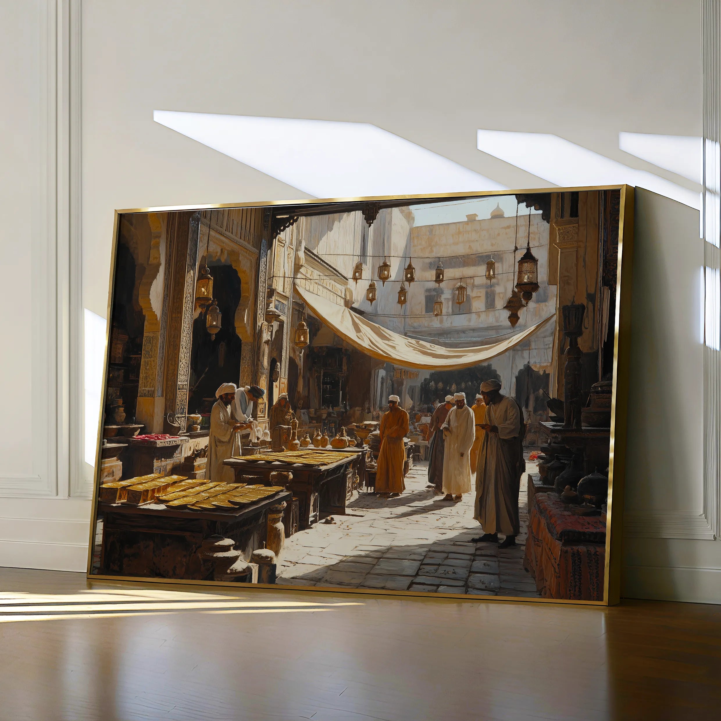 Orientalist Canvas Wall Art WAD095-OR 90 x 60 cm / Stretched on hidden frame