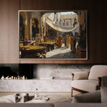 Orientalist 095 Canvas Art 90 x 60 cm / Stretched on hidden frame