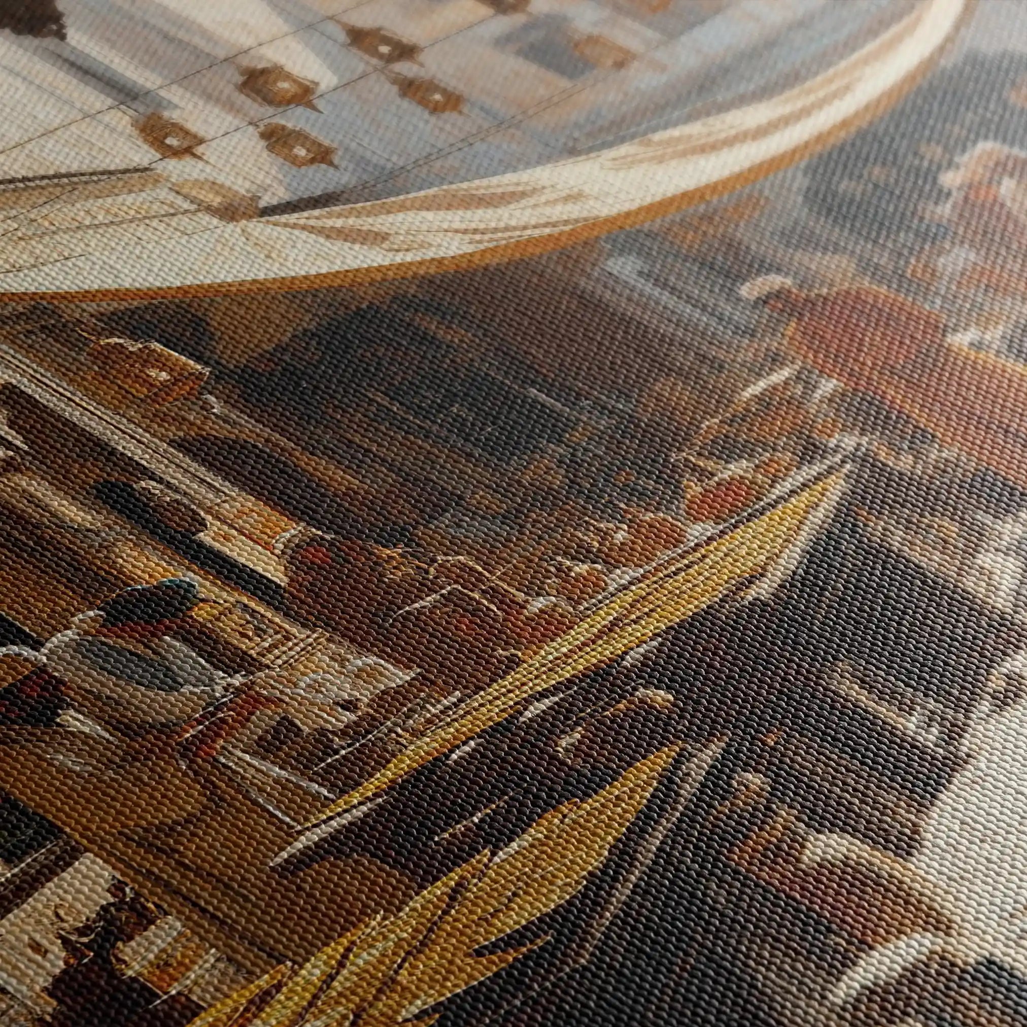 Orientalist 095 Canvas Art 90 x 60 cm / Stretched on hidden frame