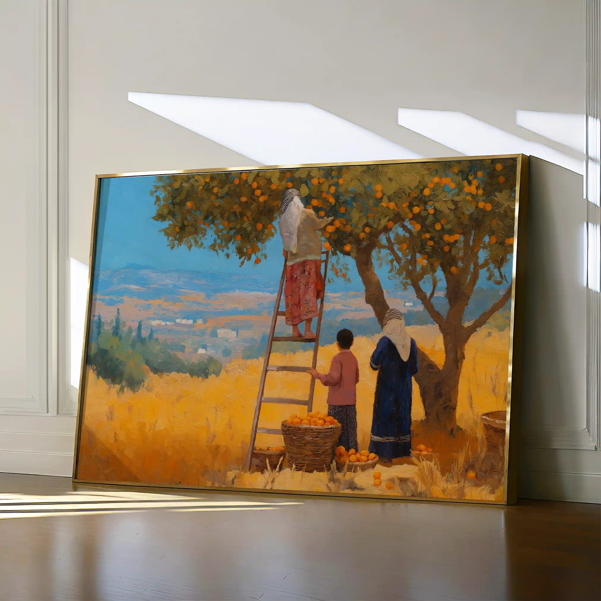 Palestine 095 Canvas Art 60 x 40 cm / Stretched on hidden frame