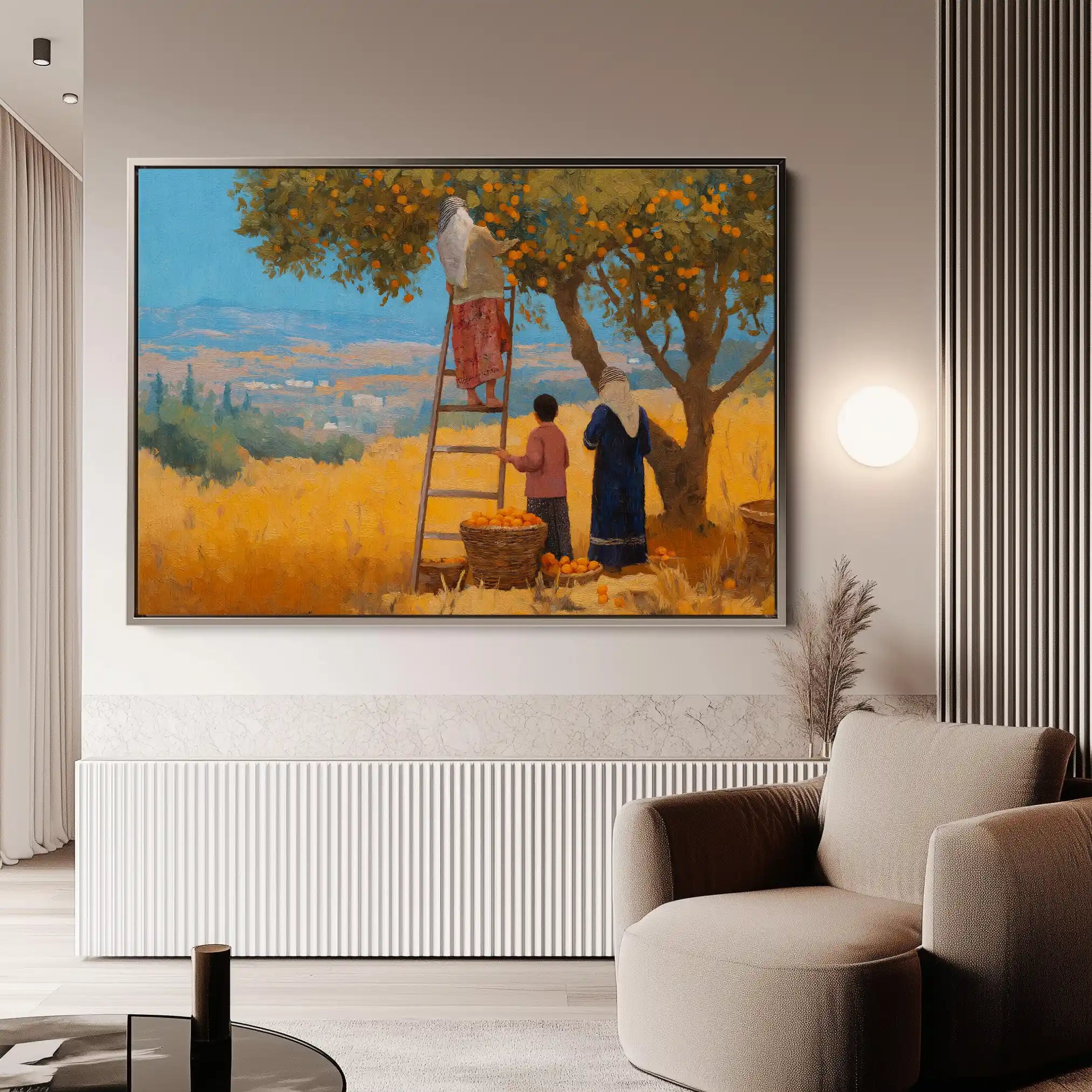 Palestine 095 Canvas Art 60 x 40 cm / Stretched on hidden frame