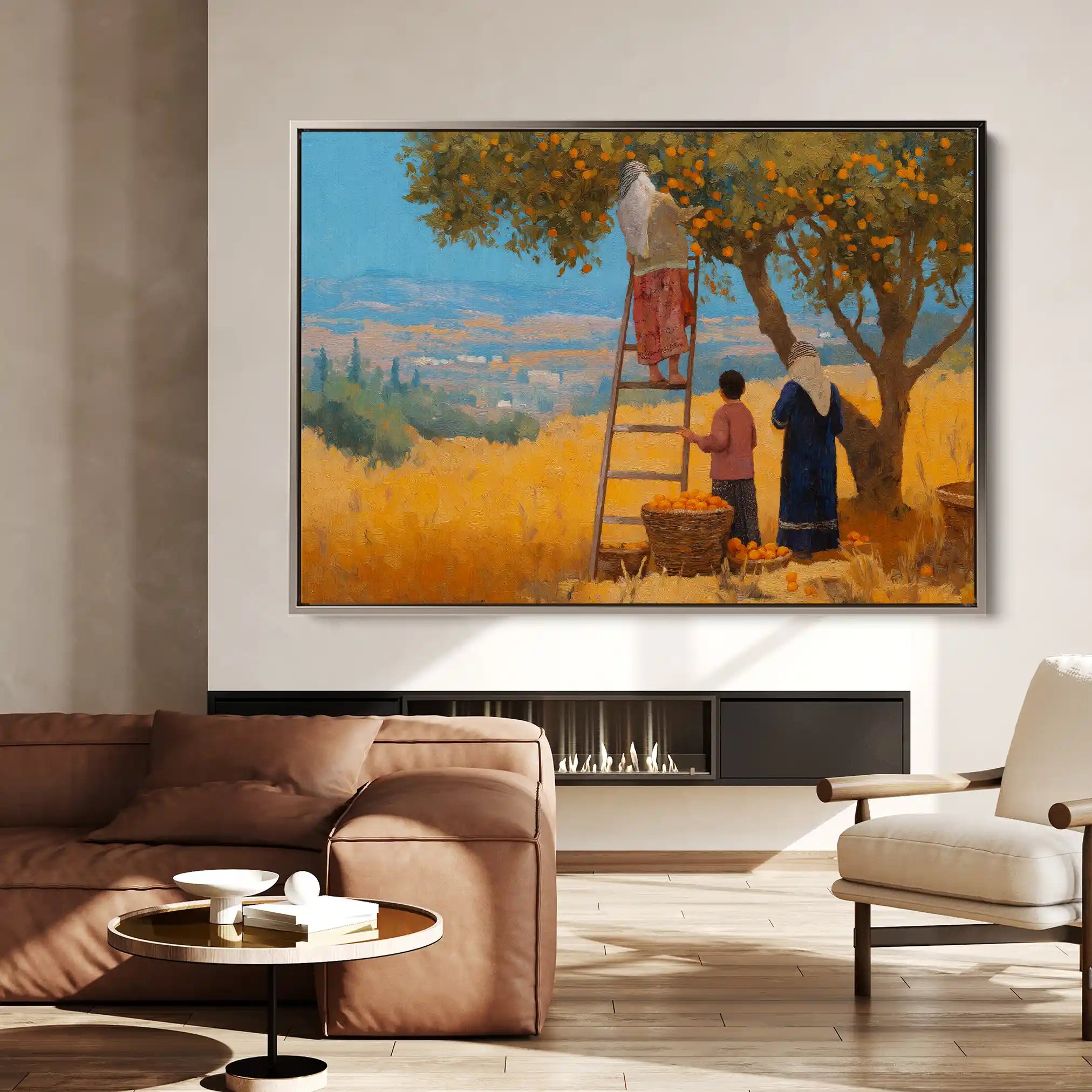 Palestine 095 Canvas Art 60 x 40 cm / Stretched on hidden frame