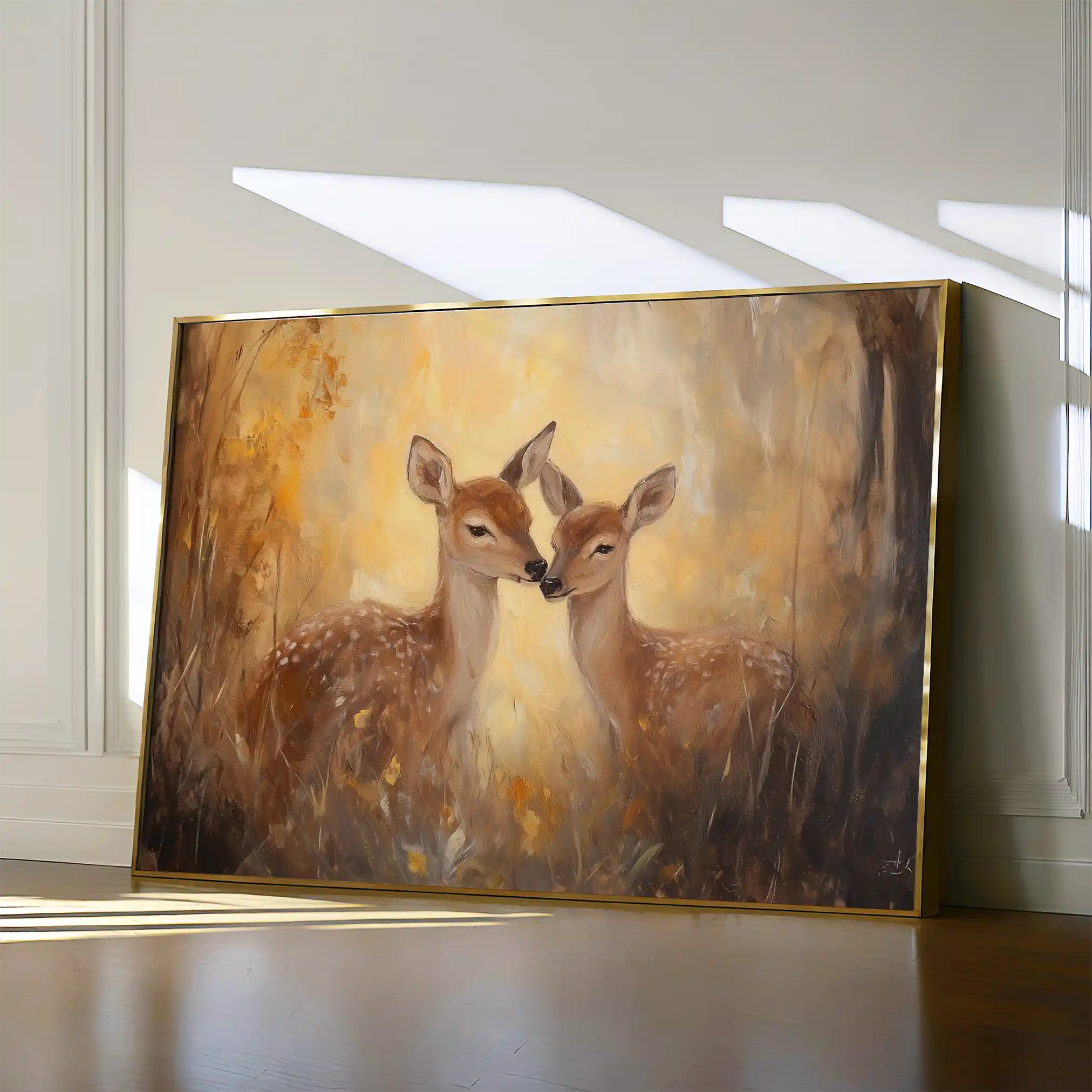 Animals 096 Canvas Art 90 x 60 cm / Stretched on hidden frame