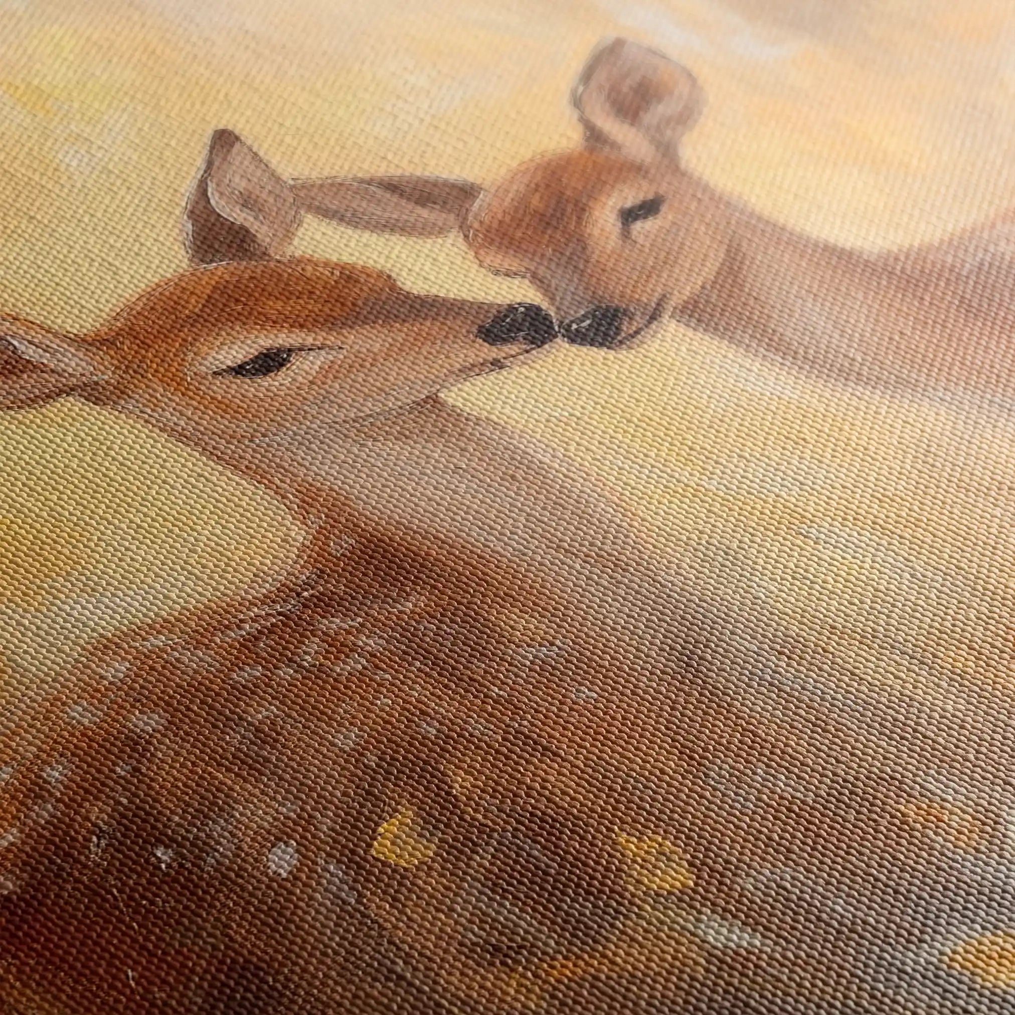 Animals 096 Canvas Art 90 x 60 cm / Stretched on hidden frame