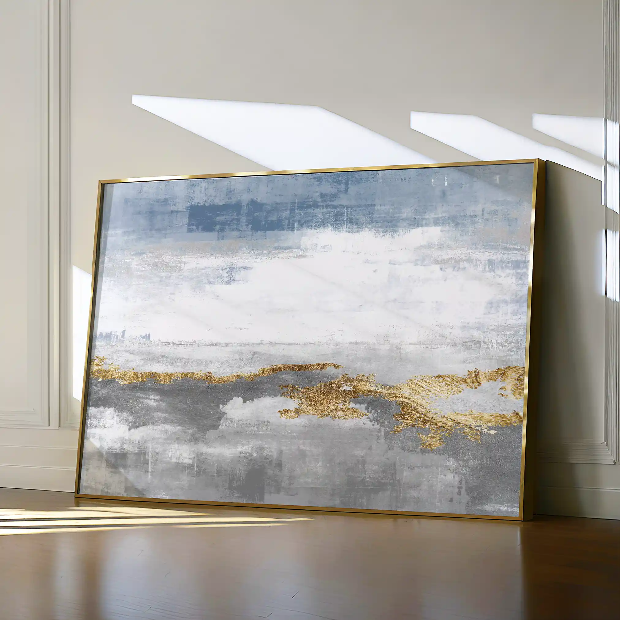 Abstract Canvas Wall Art WAD096-A 90 x 60 cm / Stretched on hidden frame