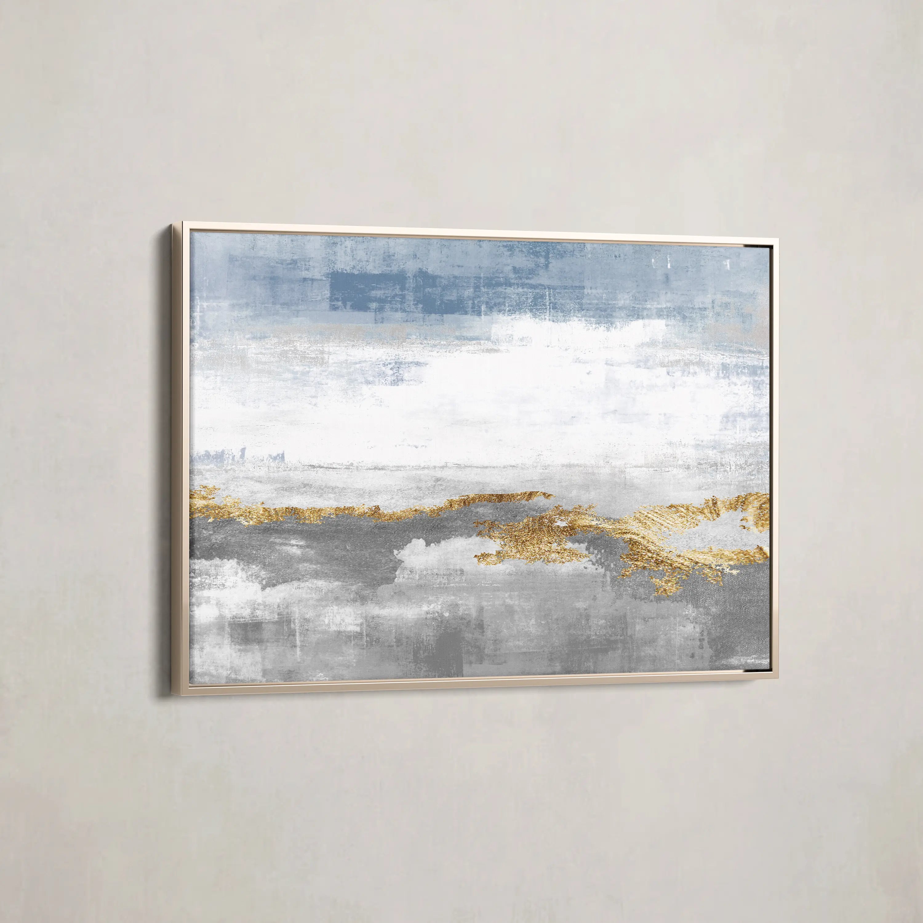 Abstract Canvas Wall Art WAD096-A 90 x 60 cm / Stretched on hidden frame