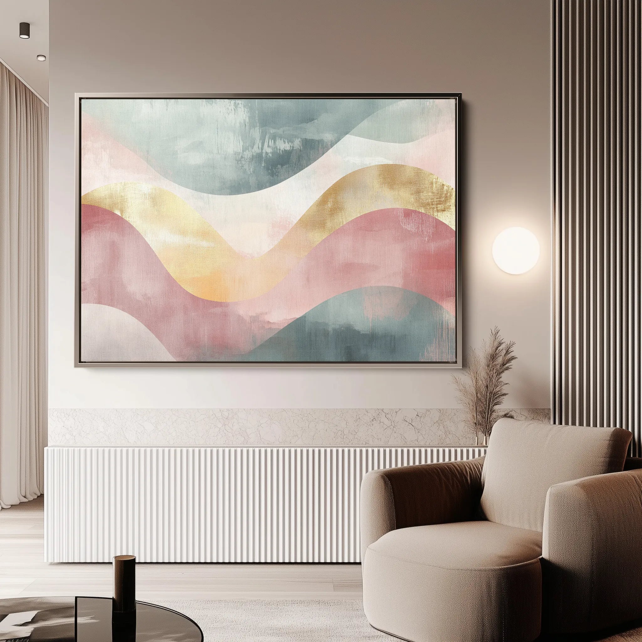 Boho Canvas Wall Art WAD096-BH 90 x 60 cm / Stretched on hidden frame