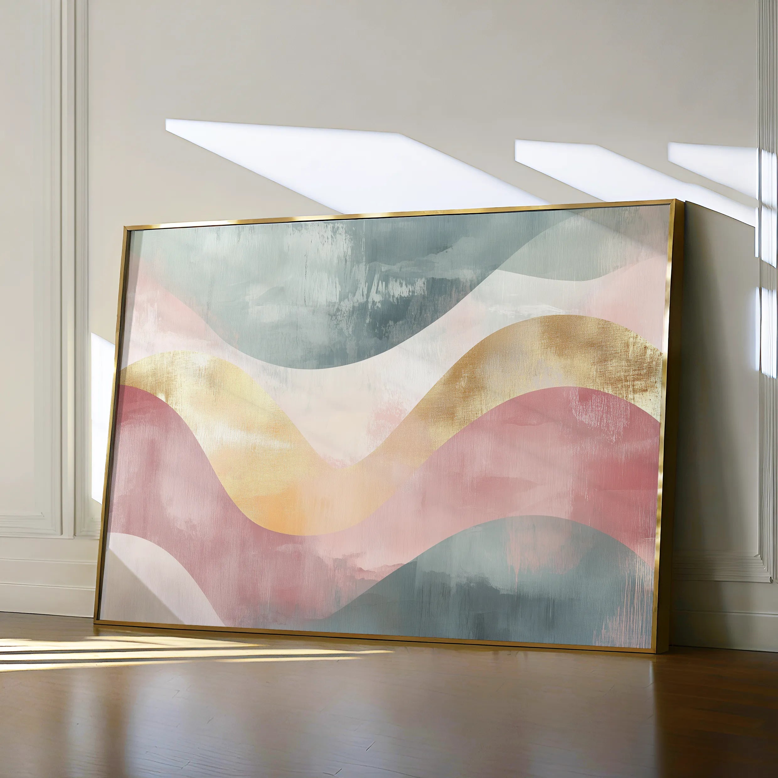 Boho Canvas Wall Art WAD096-BH 90 x 60 cm / Stretched on hidden frame
