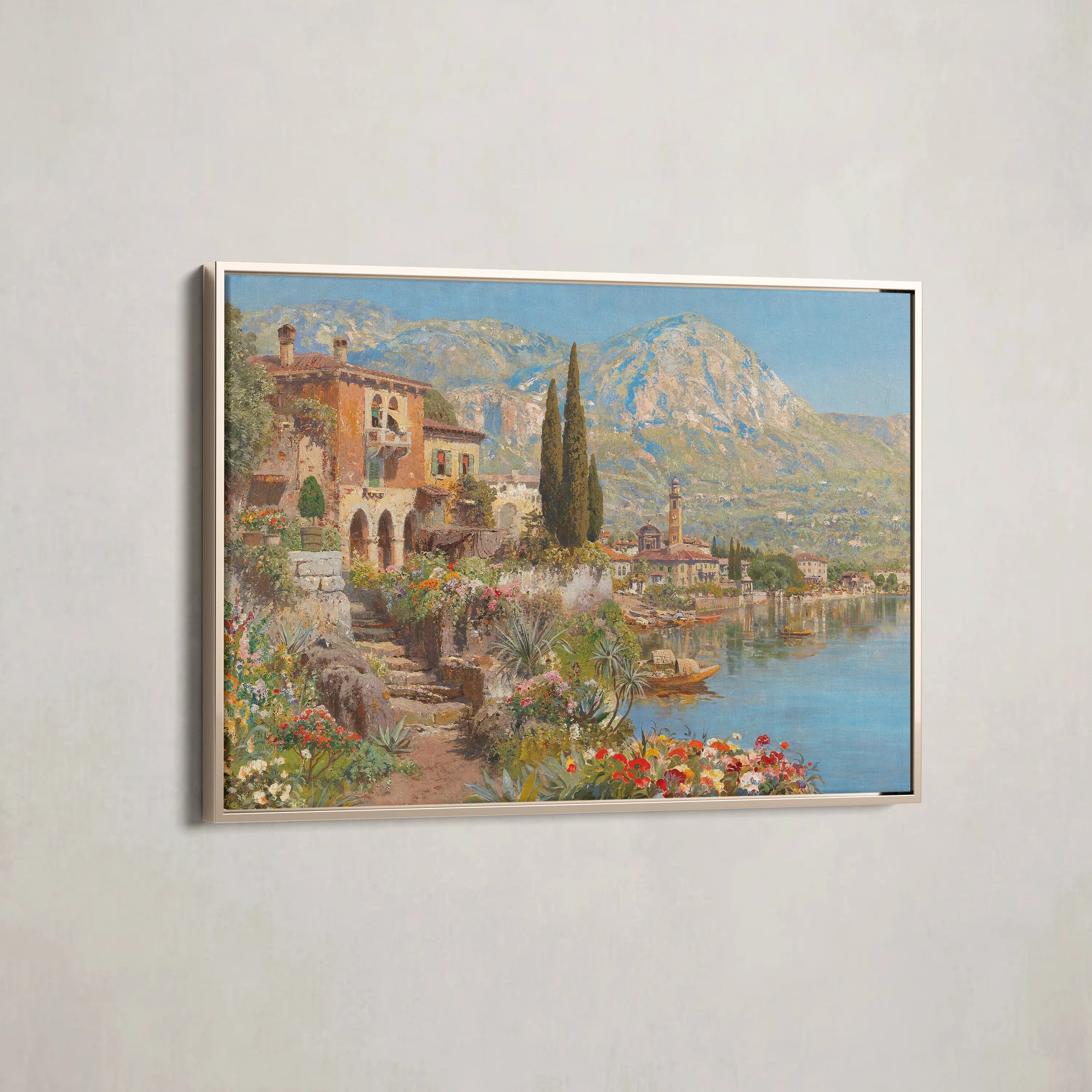 Landscape Canvas Wall Art WAD096-L 90 x 60 cm / Stretched on hidden frame