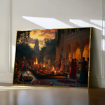 Orientalist 096 Canvas Art 90 x 60 cm / Stretched on hidden frame