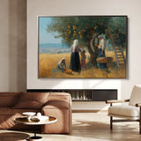 Palestine 096 Canvas Art 60 x 40 cm / Stretched on hidden frame