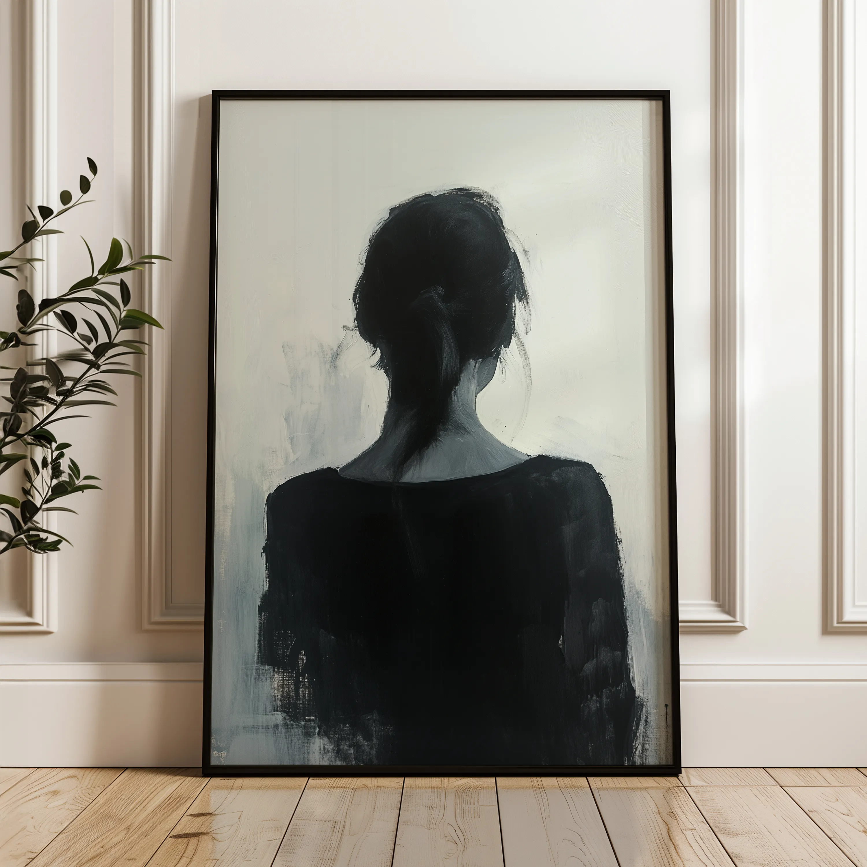 Portrait Canvas Wall Art WAD096-P 90 x 60 cm / Stretched on hidden frame