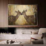Animals 097 Canvas Art 90 x 60 cm / Stretched on hidden frame