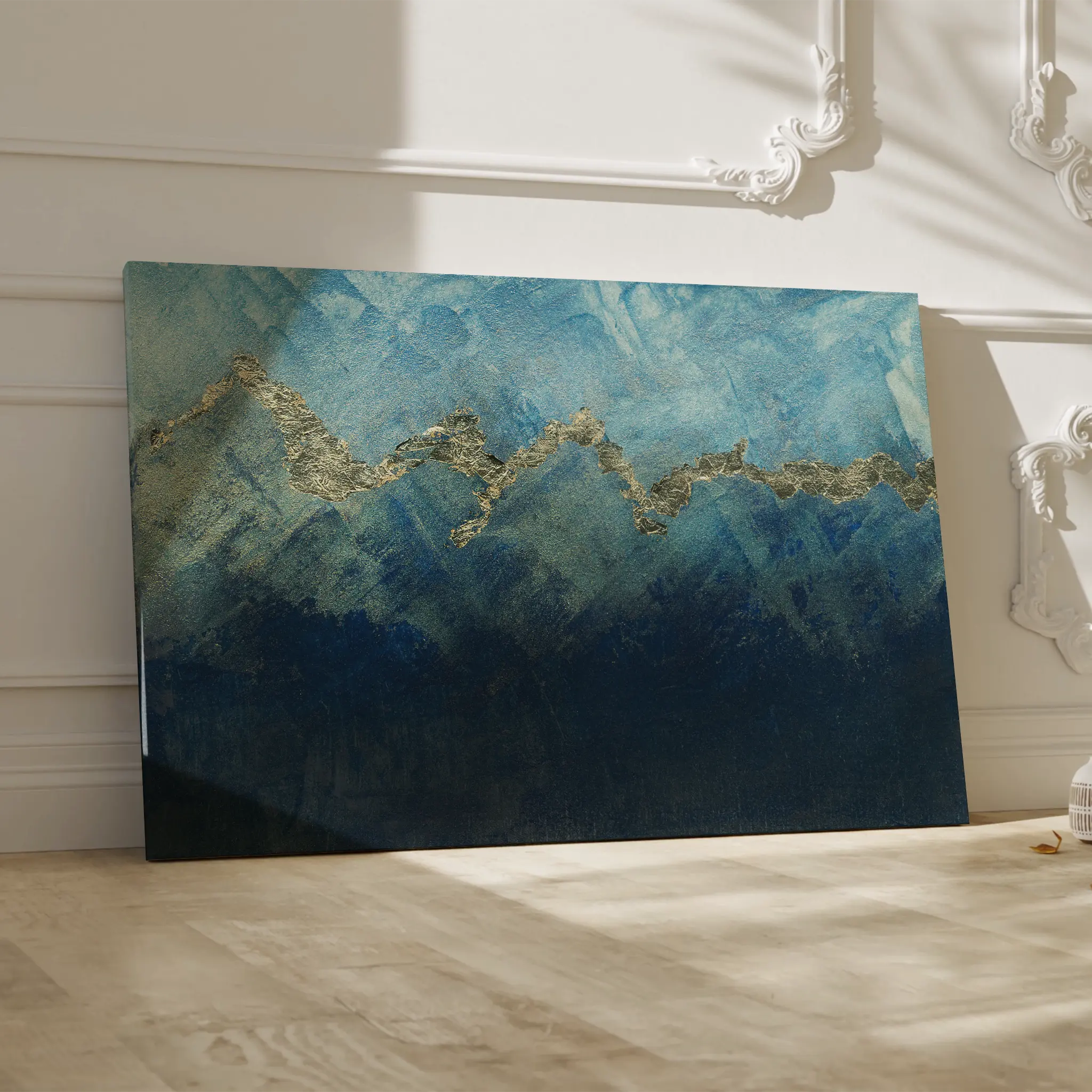 Abstract Canvas Wall Art WAD097-A 90 x 60 cm / Stretched on hidden frame