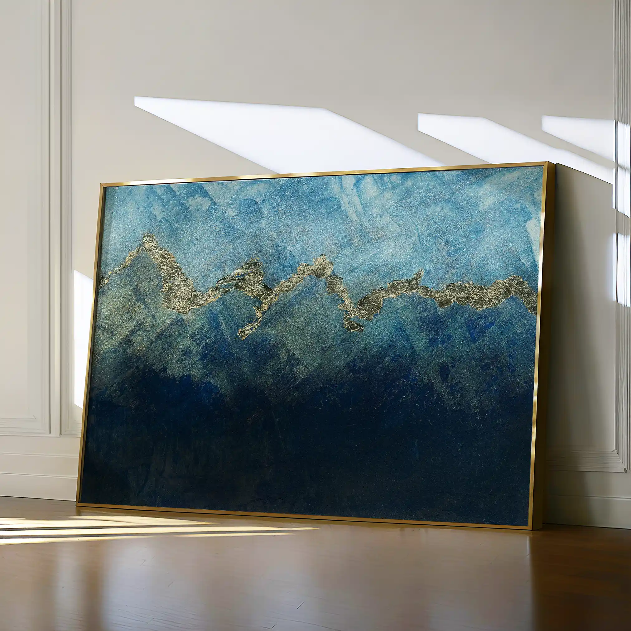 Abstract Canvas Wall Art WAD097-A 90 x 60 cm / Stretched on hidden frame