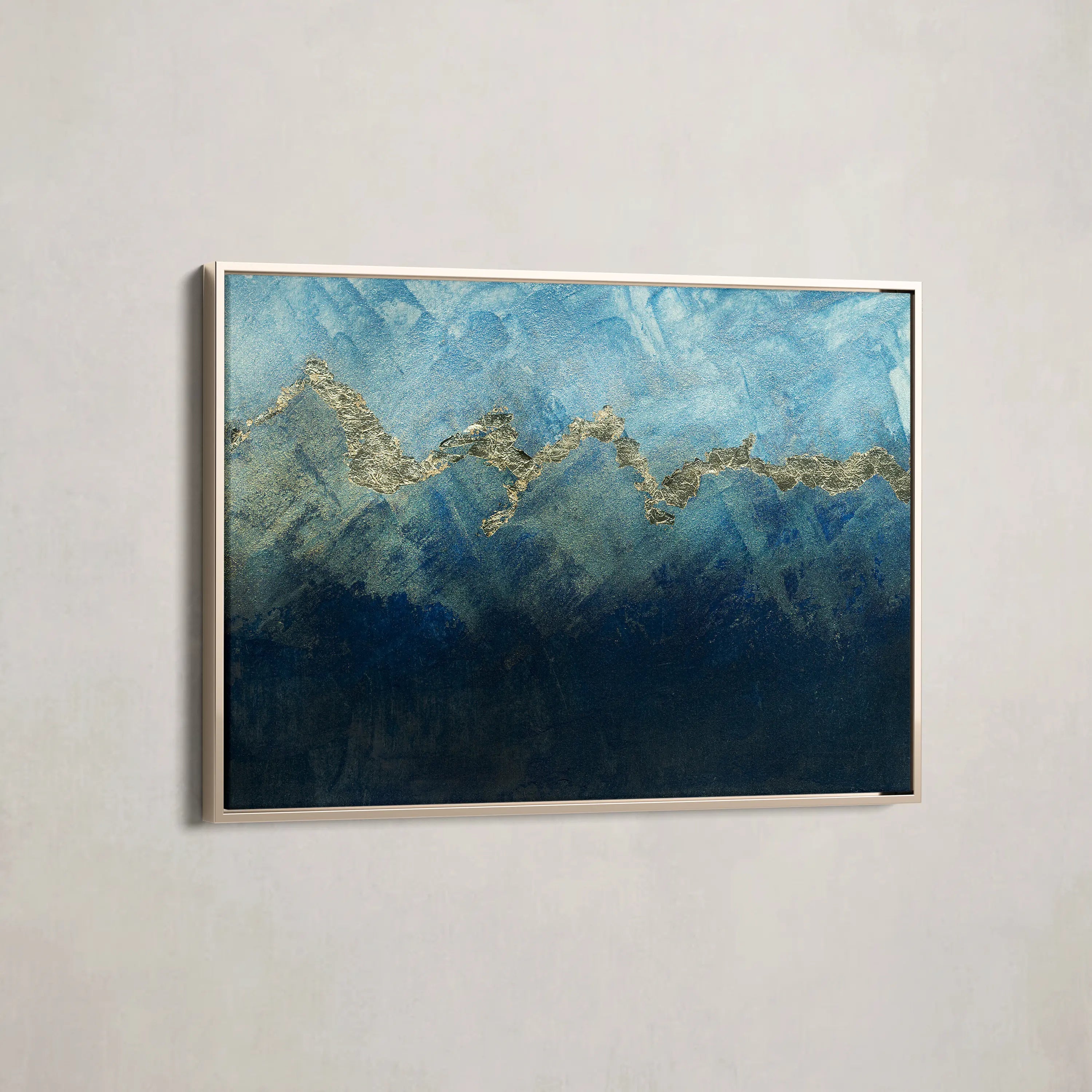 Abstract Canvas Wall Art WAD097-A 90 x 60 cm / Stretched on hidden frame