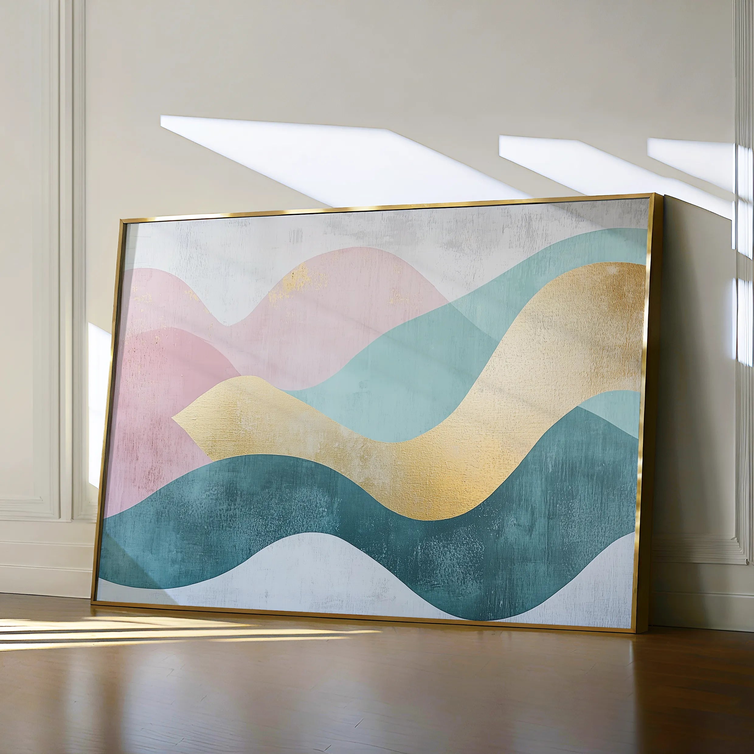 Boho Canvas Wall Art WAD097-BH 90 x 60 cm / Stretched on hidden frame