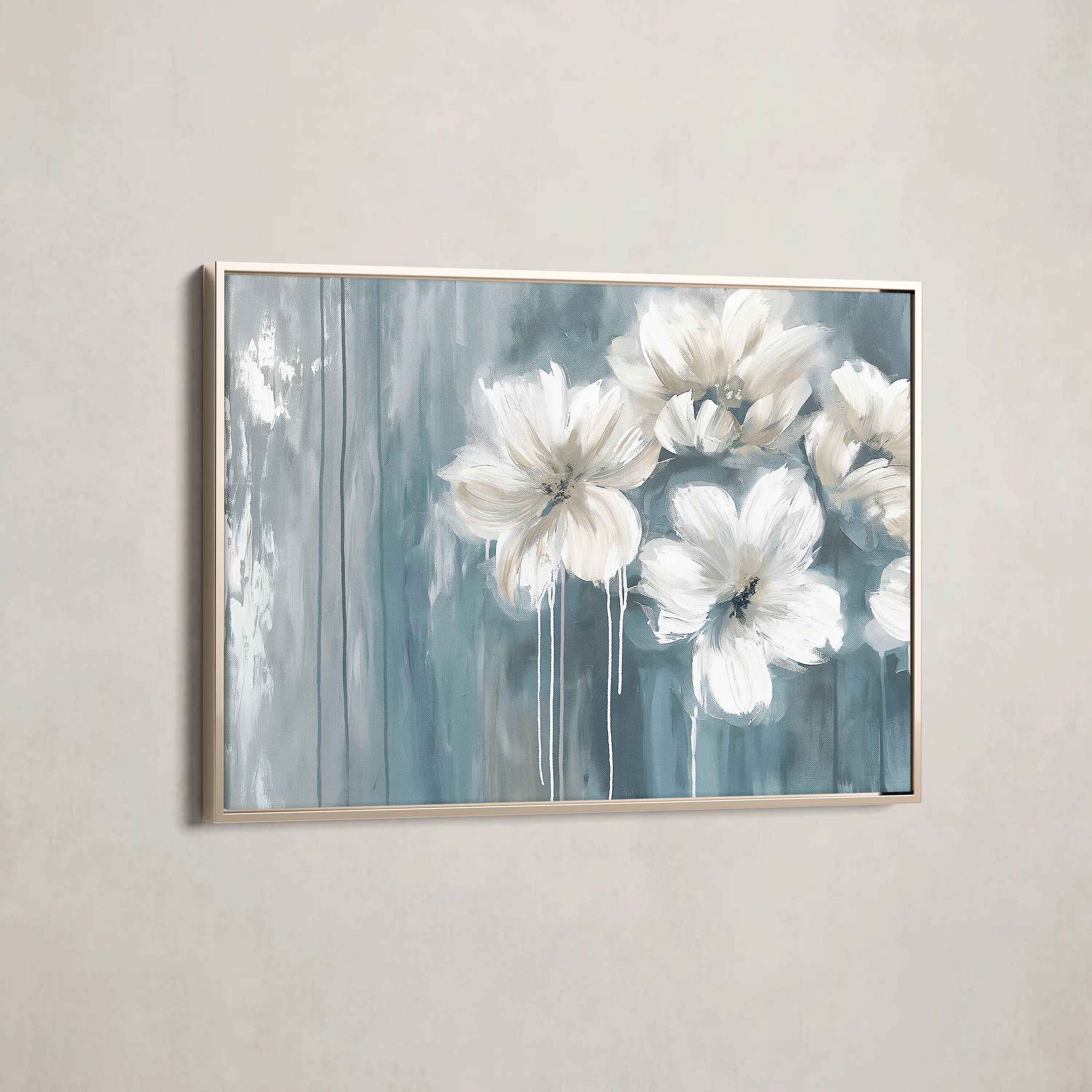 Floral Canvas Wall Art WAD097-F 90 x 60 cm / Stretched on hidden frame