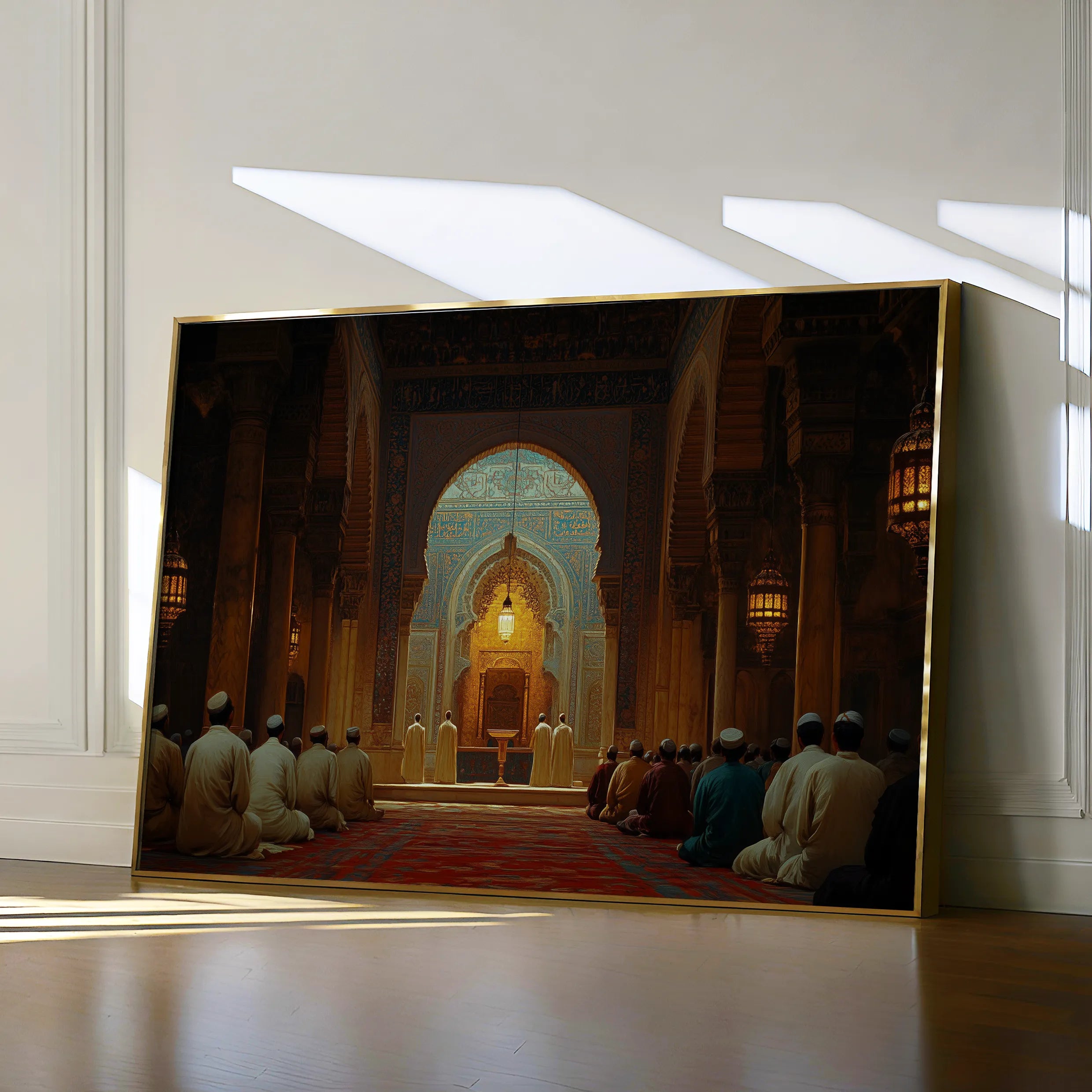 Orientalist Canvas Wall Art WAD097-OR 90 x 60 cm / Stretched on hidden frame