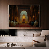 Orientalist 097 Canvas Art 90 x 60 cm / Stretched on hidden frame