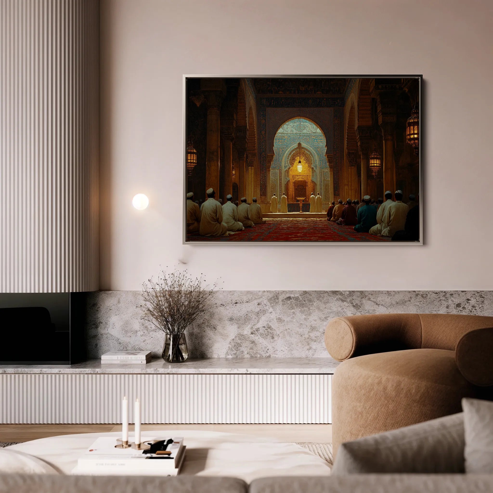 Orientalist Canvas Wall Art WAD097-OR 90 x 60 cm / Stretched on hidden frame