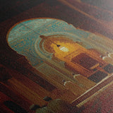 Orientalist 097 Canvas Art 90 x 60 cm / Stretched on hidden frame