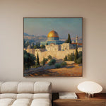 Palestine 097 Canvas Art 60 x 60 cm / Stretched on hidden frame
