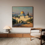 Palestine 097 Canvas Art 60 x 60 cm / Stretched on hidden frame