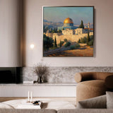 Palestine 097 Canvas Art 60 x 60 cm / Stretched on hidden frame