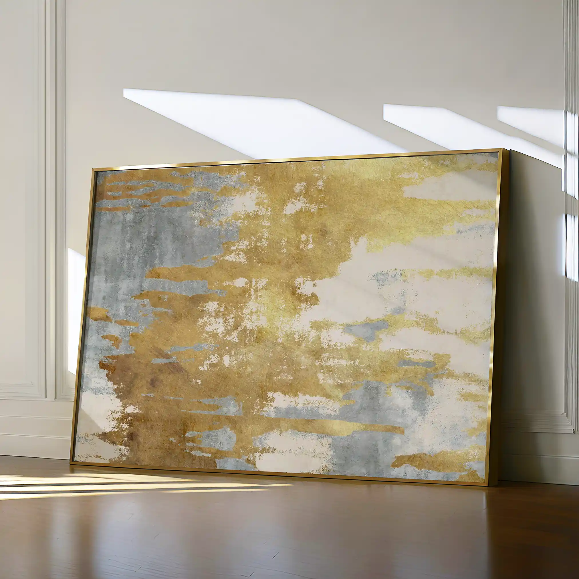 Abstract Canvas Wall Art WAD098-A 90 x 60 cm / Stretched on hidden frame