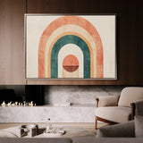 Boho 098 Canvas Art 90 x 60 cm / Stretched on hidden frame