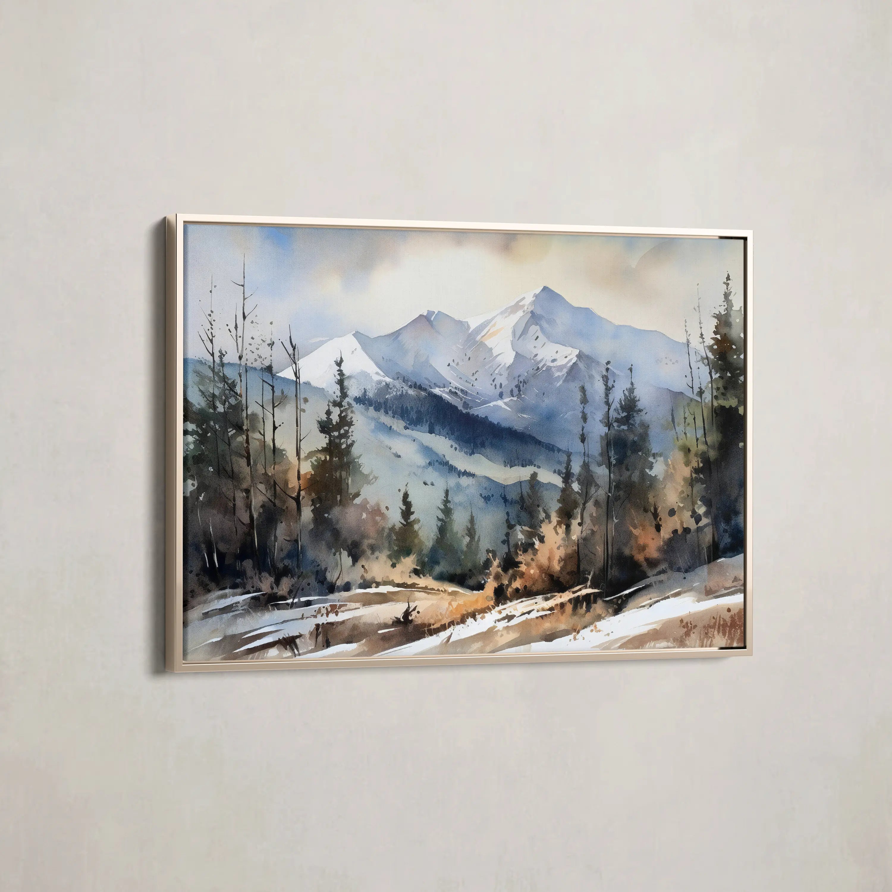 Landscape Canvas Wall Art WAD098-L 90 x 60 cm / Stretched on hidden frame