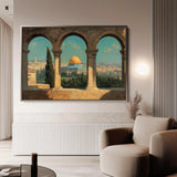 Palestine 098 Canvas Art 60 x 40 cm / Stretched on hidden frame
