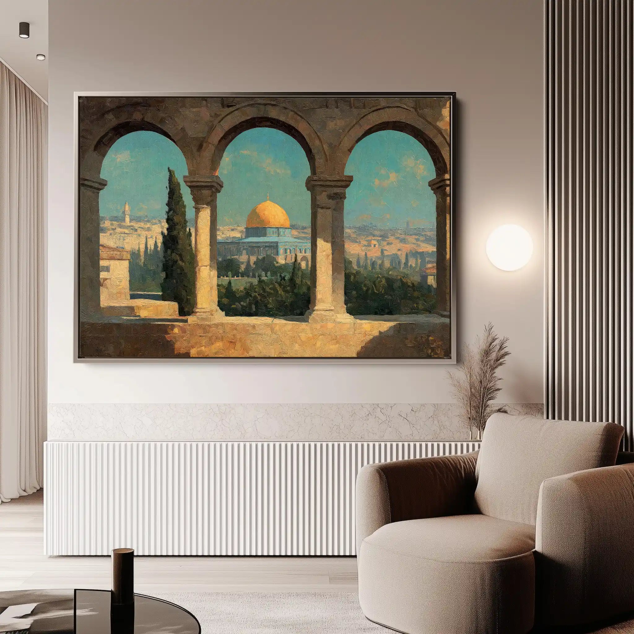 Palestine 098 Canvas Art 60 x 40 cm / Stretched on hidden frame